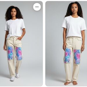 Custom Order Upcycle Denim Pants and Skirts